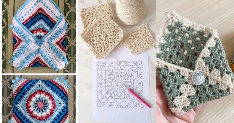 Crafting A Stylish Crochet Envelope Bag