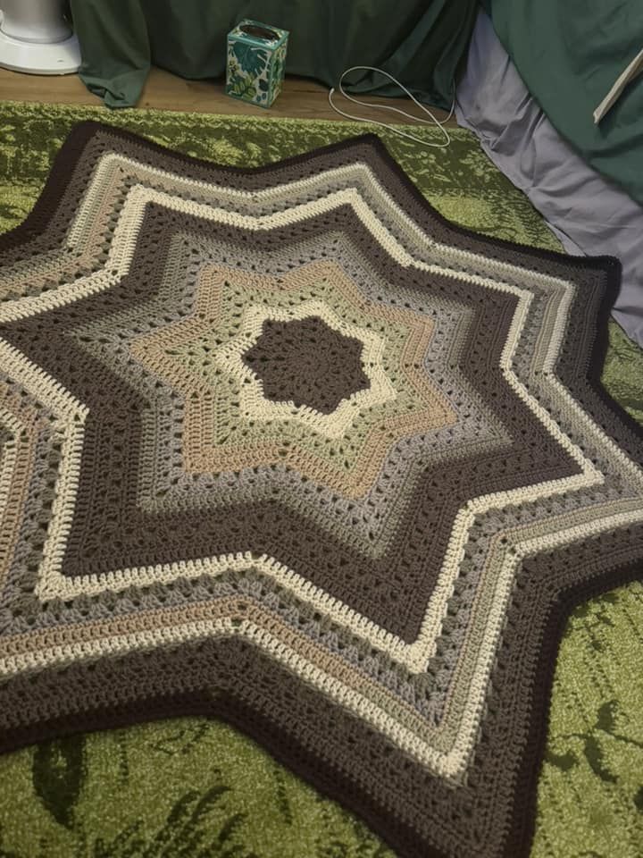 6 day star blanket crochet a step by step 2