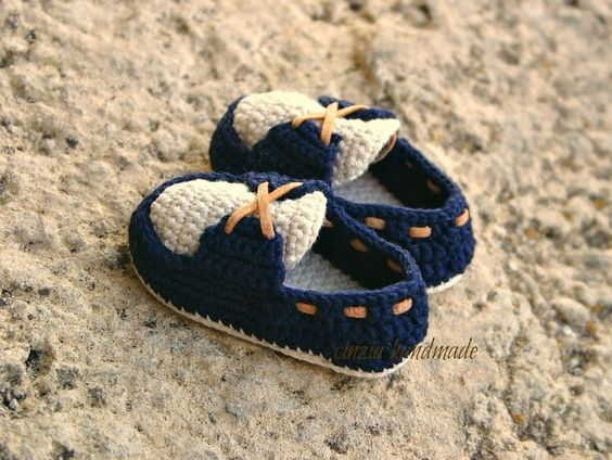 Baby Loafers Moccasins Crochet 1