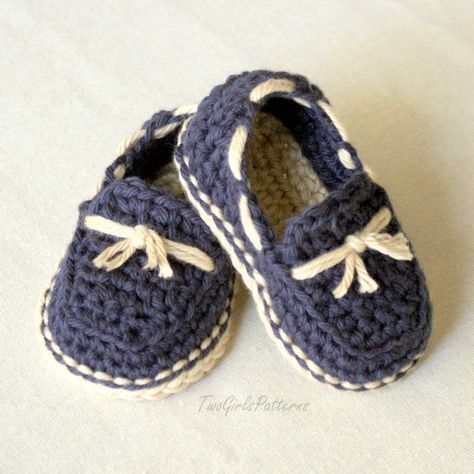 Baby Loafers Moccasins Crochet