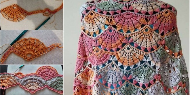 Colorful Shawl Diagrams