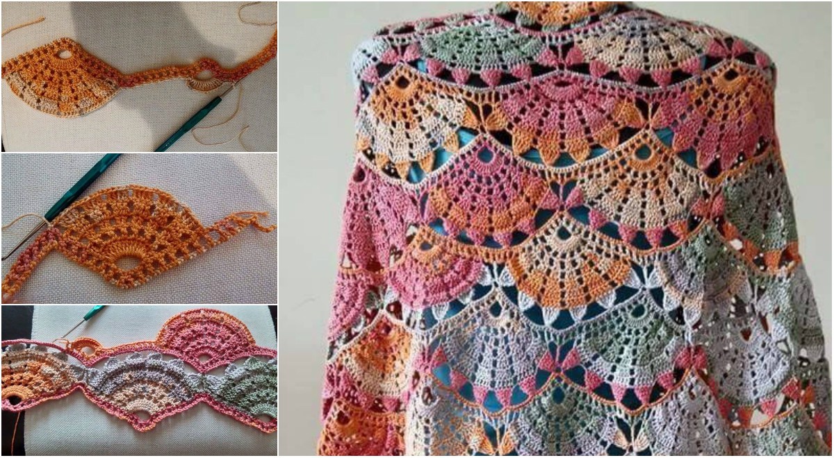 Colorful Shawl Diagrams