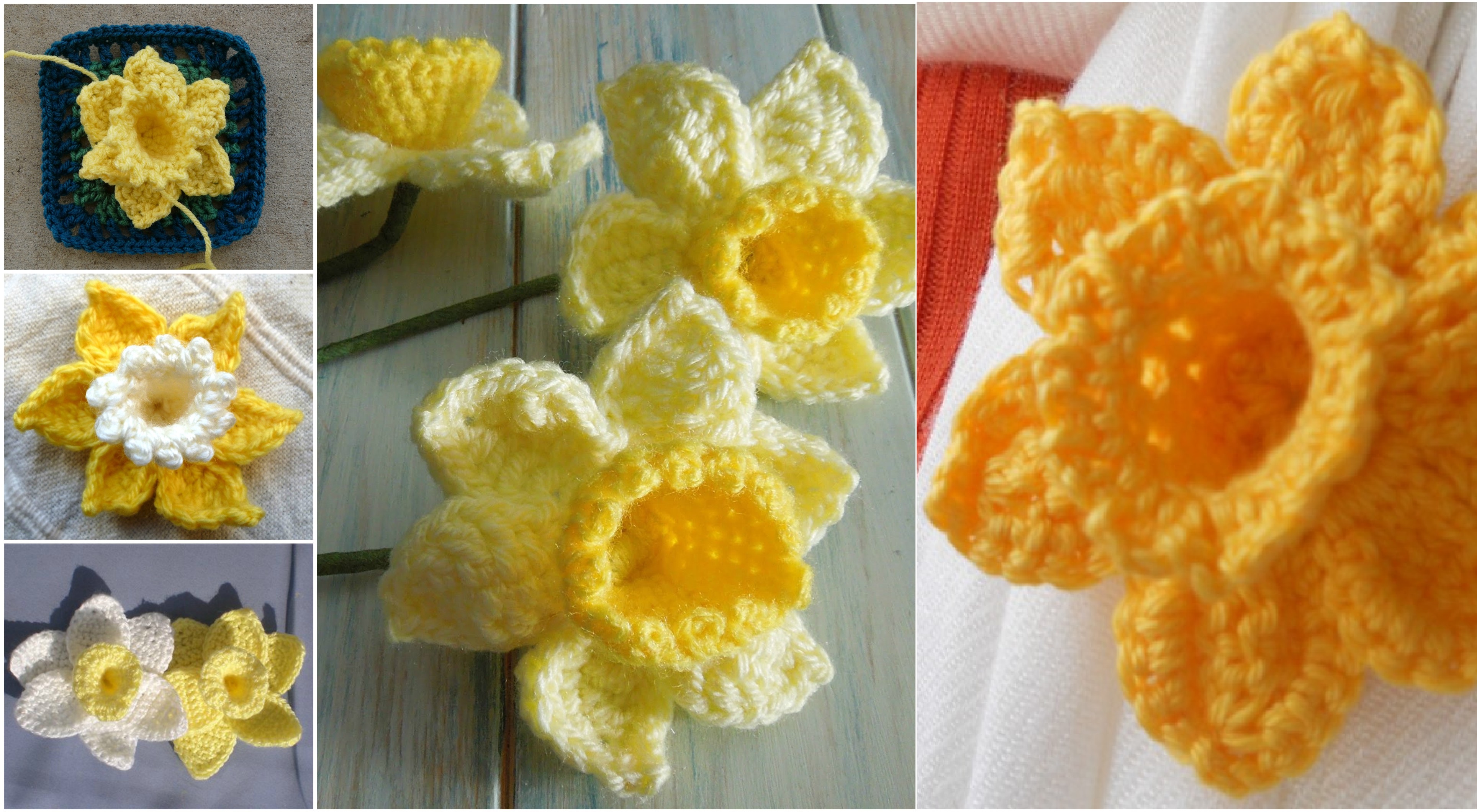 How To Crochet A Daffodil