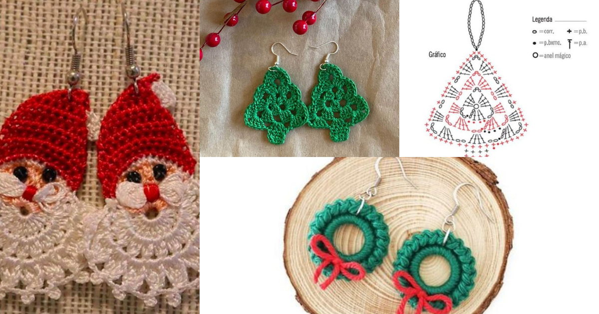 Crochet Earrings Pattern 4 Animal Designs, Crochet Jewelry, Crochet  Keychain, Crochet Toy, Accessories - Etsy