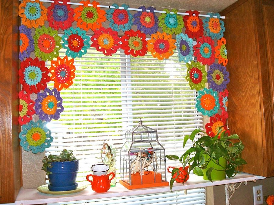 Crochet-Flower-Valance