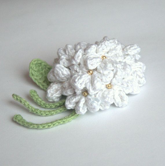 Crochet Hydrangea Flower 11