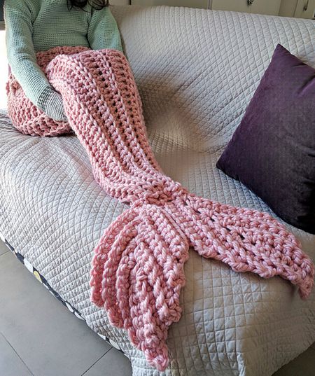 Crochet Mermaid tail 3