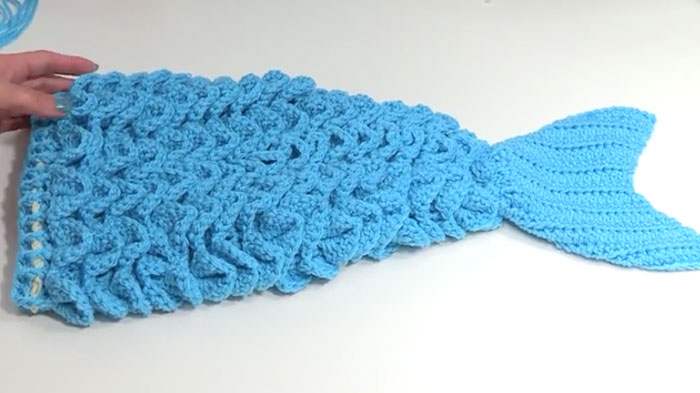 Crochet Mermaid tail