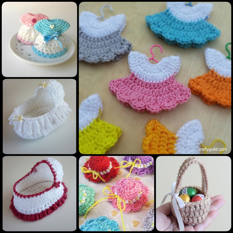 Crochet Mini Baby Shower pattern