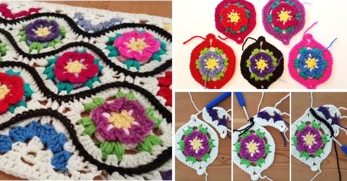 MOROCCAN GARDEN  FREE CROCHET PATTERN - Projectarian