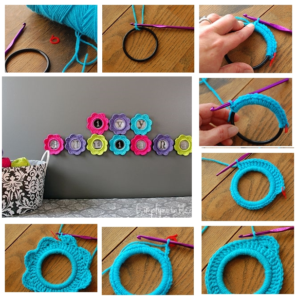 Crochet Photo Frame