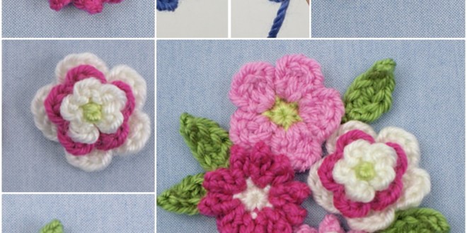 Crochet Posy Blossoms Bouquet with Free Pattern