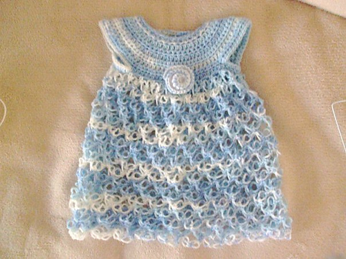 Crochet-Solomons-Knot-Baby-Dress