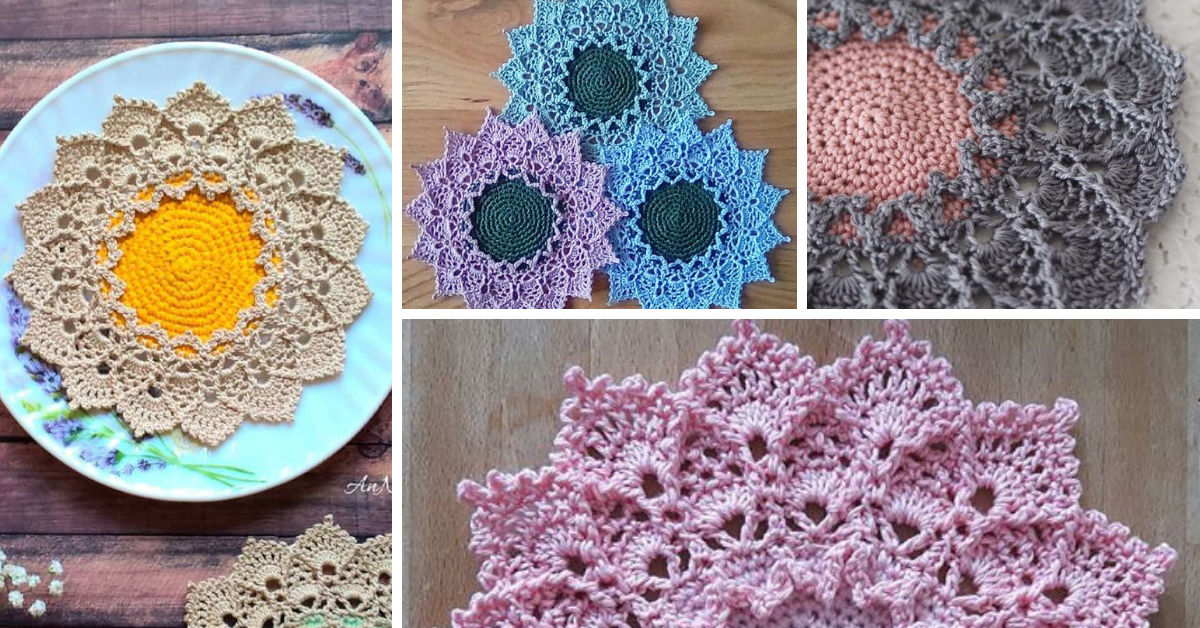 How To Crochet Sunmote Doily 8880