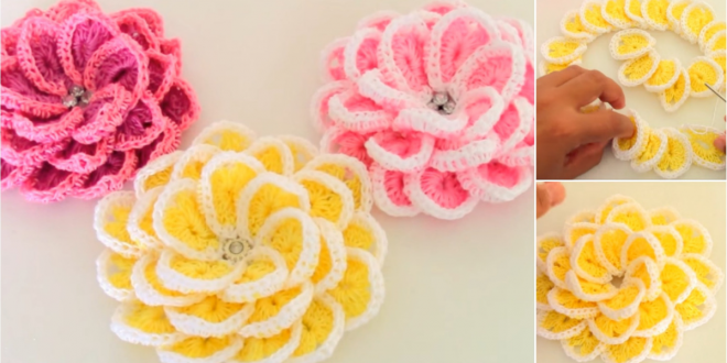 Crochet Versatile Flower