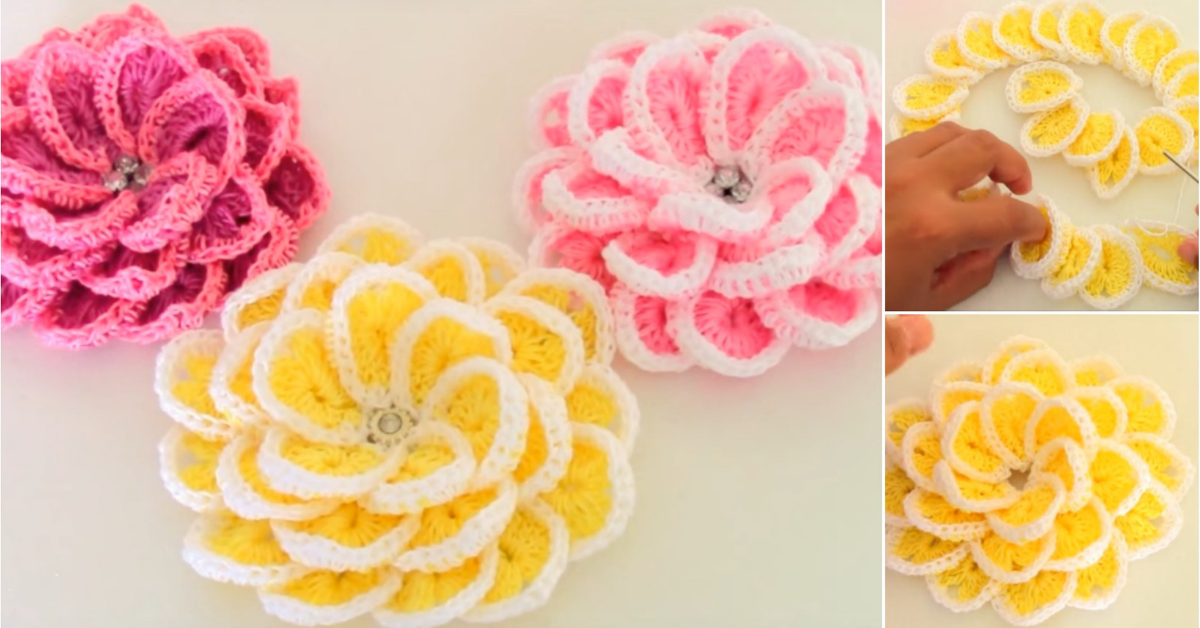 Crochet Versatile Flower