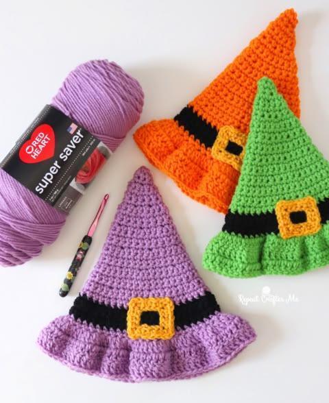 Crochet Witch Hat