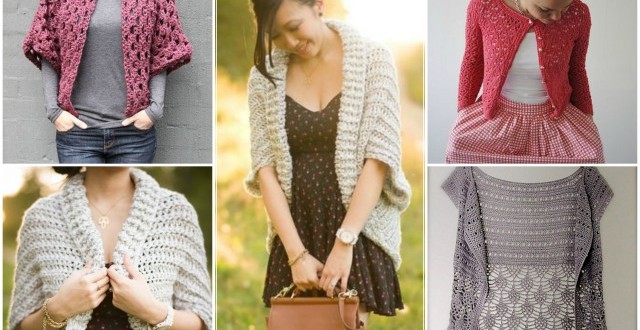 DIY Crochet Cardigan Sweater Coat Free Patterns