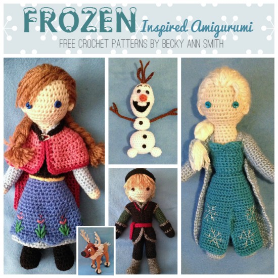 DIY Crochet Disney Frozen Free Patterns