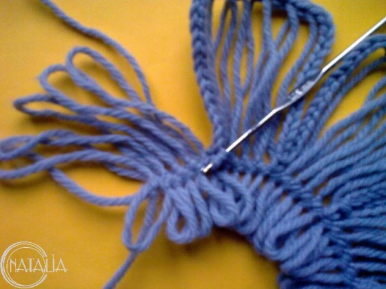 DIY-Crochet-Flower-with-Crochet-Fork-and-Hook9