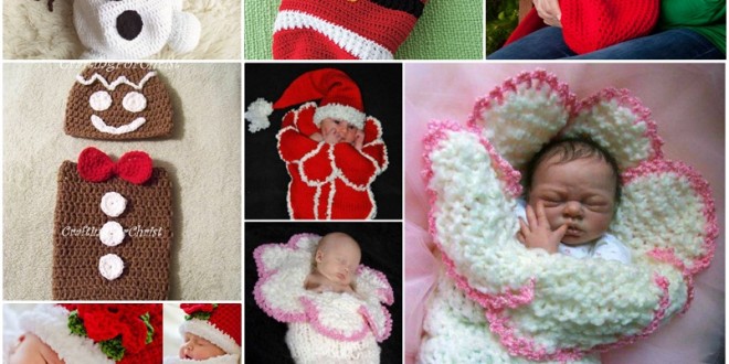 DIY Cute Christmas Cocoon and Pattern DIY Cute Christmas Cocoon and Pattern