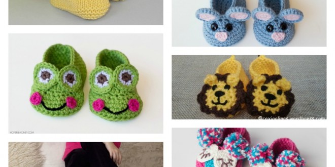DIY Handmade Baby Animal Booties