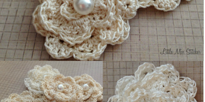 Dainty Crochet Flower Free Pattern