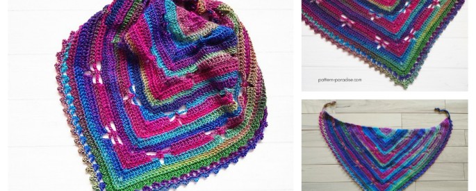 Dragonfly Bandana Cowl Dragonfly Bandana Cowl