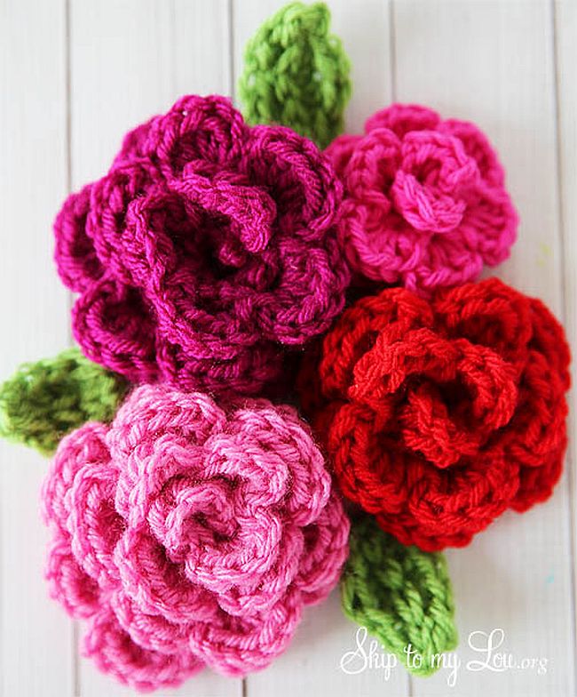 Easy-Crochet-Rose