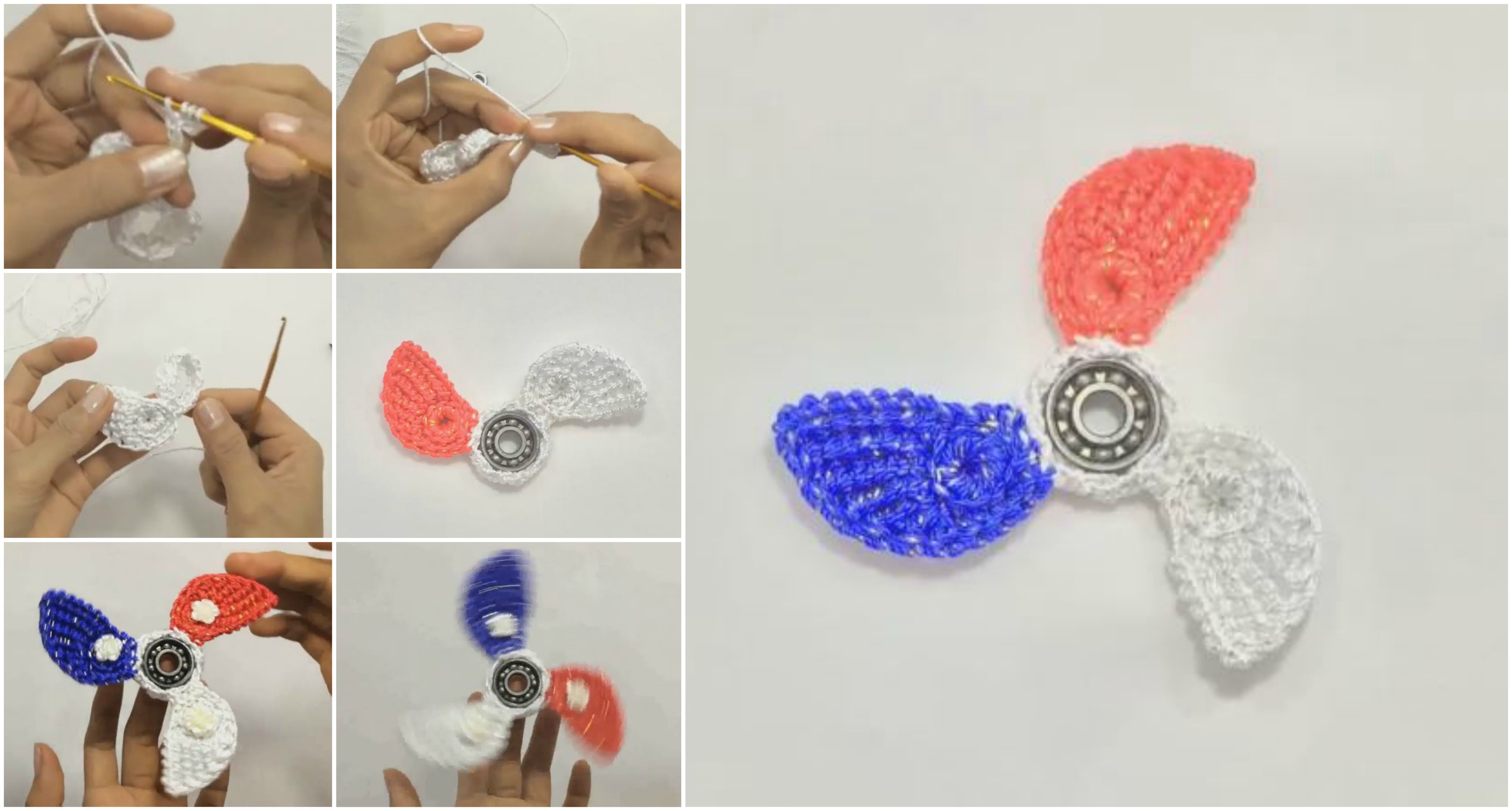 Fidget Spinner crochet