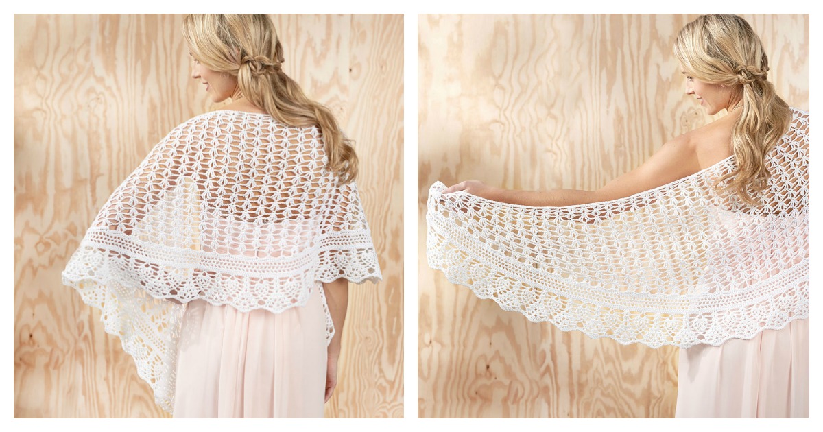 Gardenia Lace Shawl