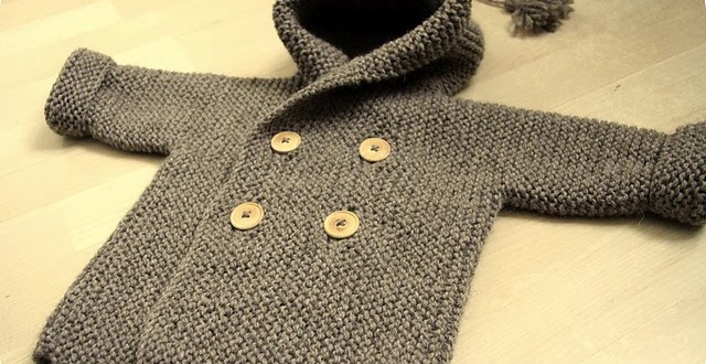 HOW TO KNIT BABY PEACOAT