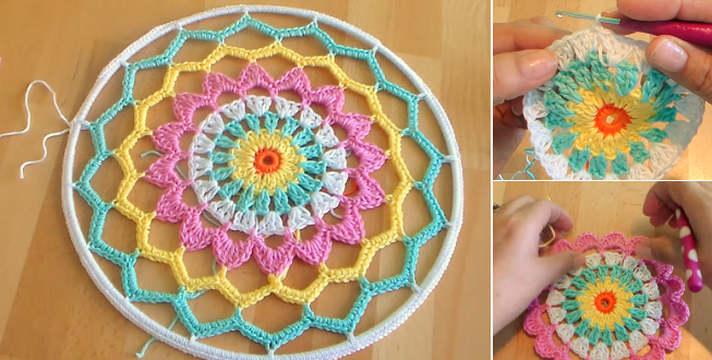 How To Crochet Dreamcatcher