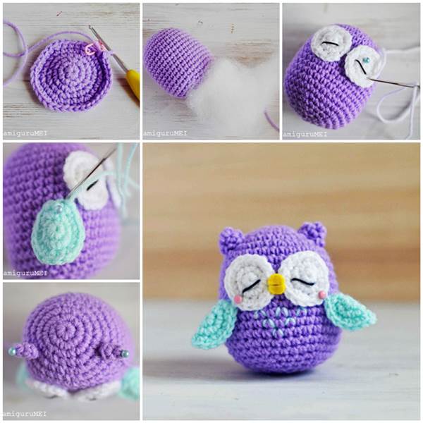 How to Make a Cute Amigurumi Crochet Owl