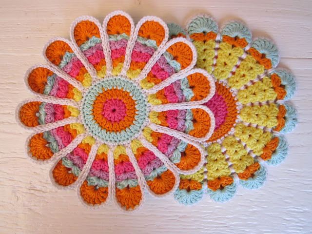 Mandala Potholder Crochet
