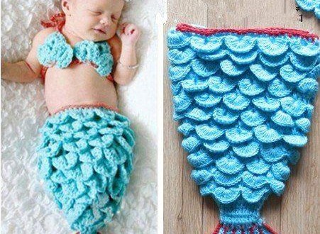 Mermaid crochet