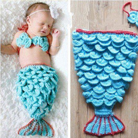 Mermaid crochet