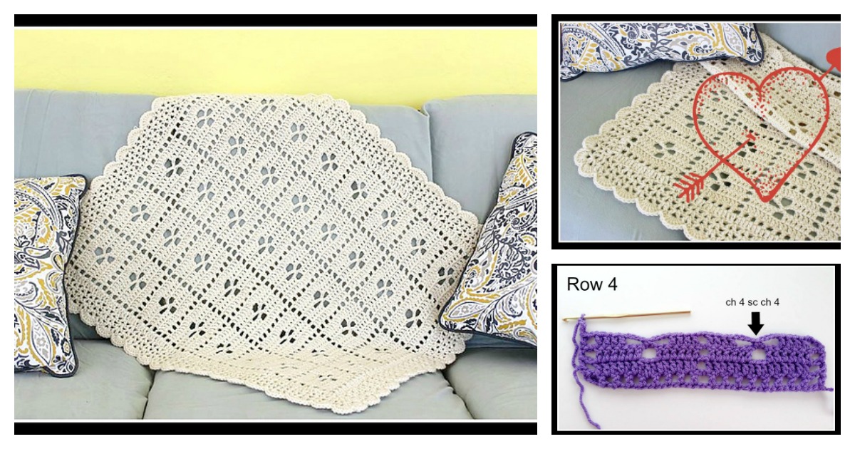 Midwife Afghan Baby Blanket Free Crochet Pattern