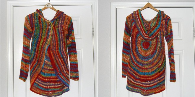 Pinwheel Sweater crochet