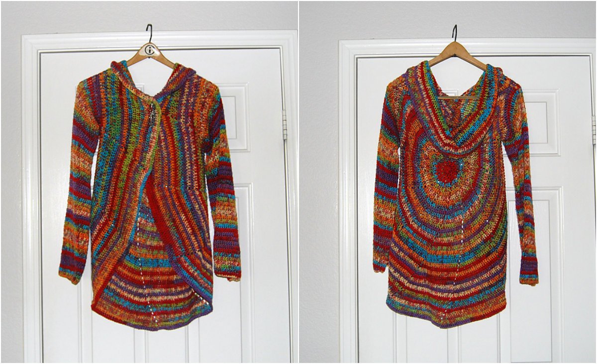 Pinwheel Sweater crochet