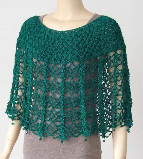 Poncho crochet ideas 1