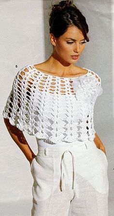 Poncho crochet ideas 5