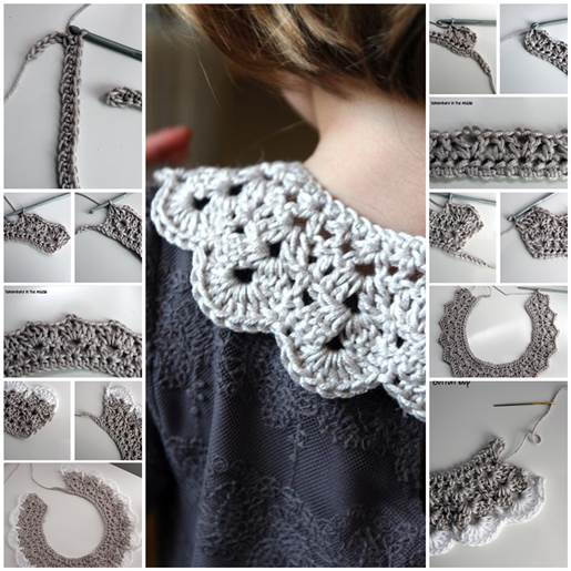 Pretty Crochet Collar