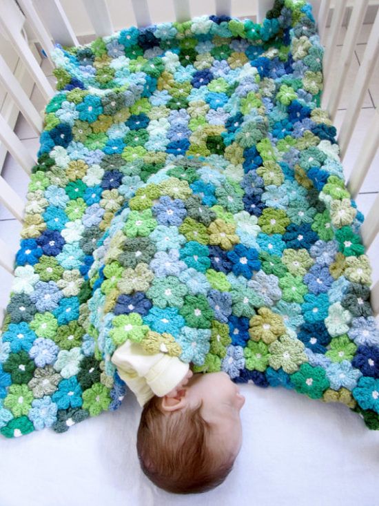 Puff Flower crochet 3