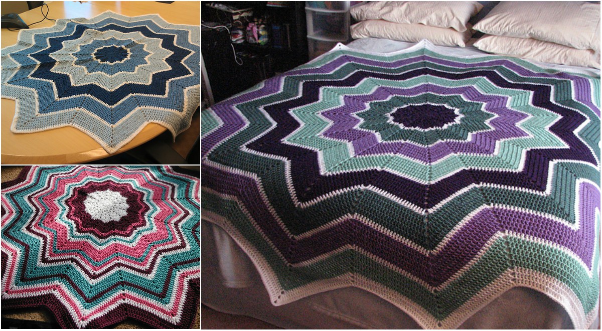 Ripple Baby Blanket