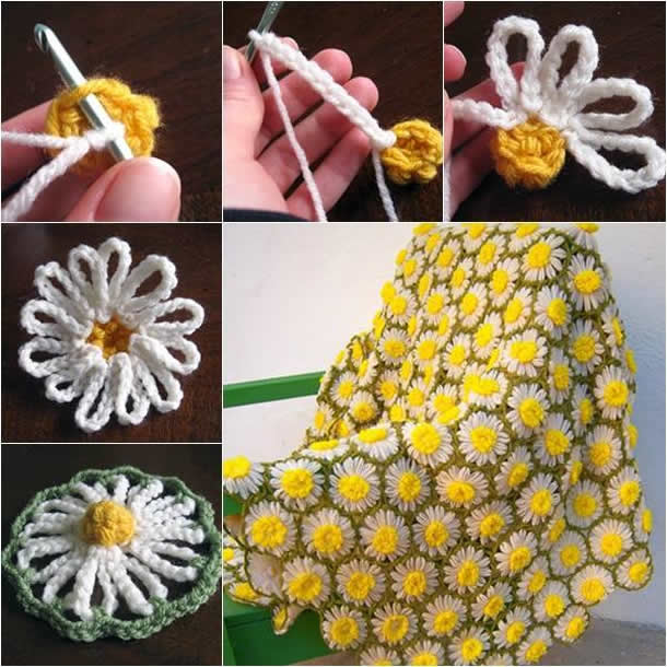 Using Flowers Croche 12
