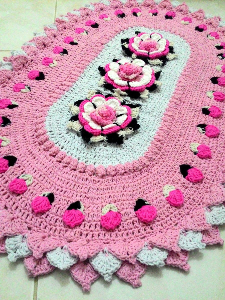 Using Flowers Croche 3