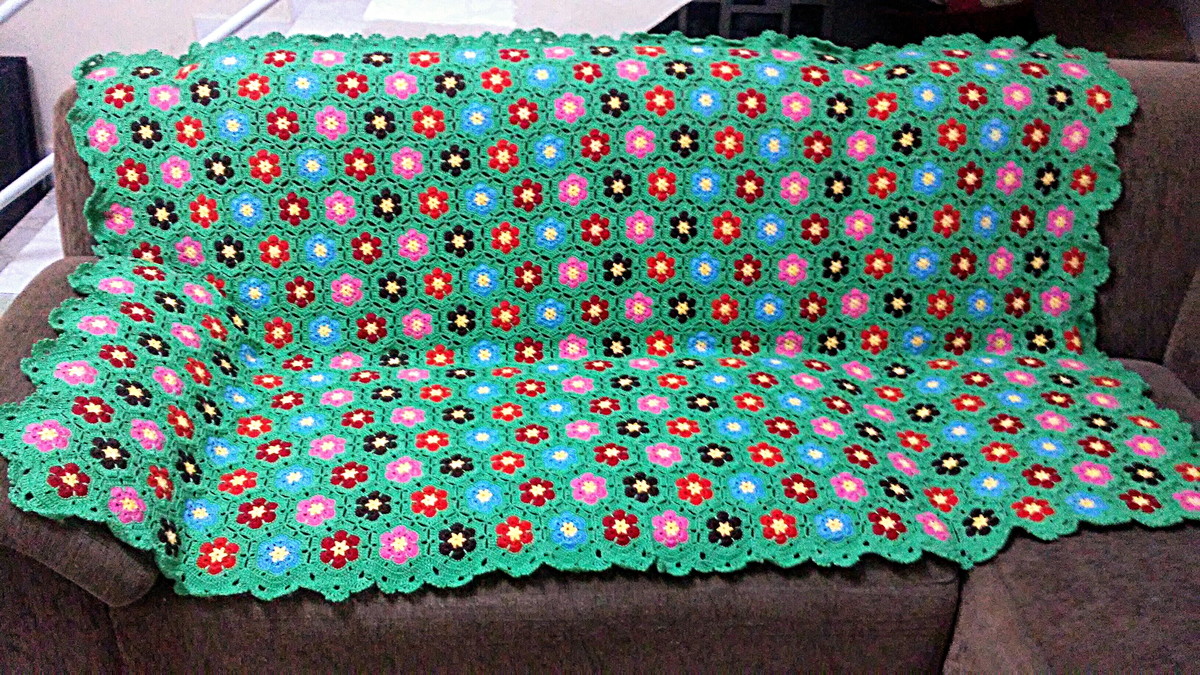 Using Flowers Croche 6