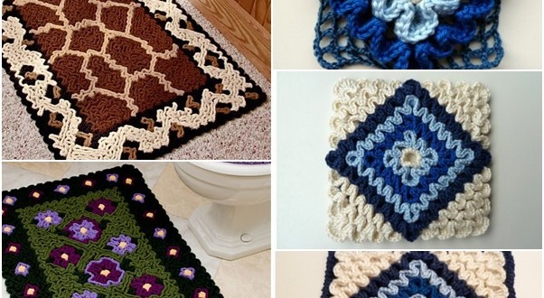 Wiggly Crochet Rug