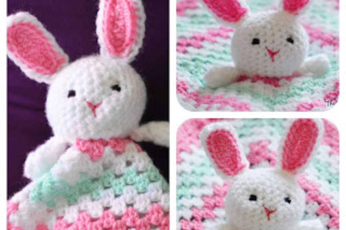 adorable bunny lovey frre pattern